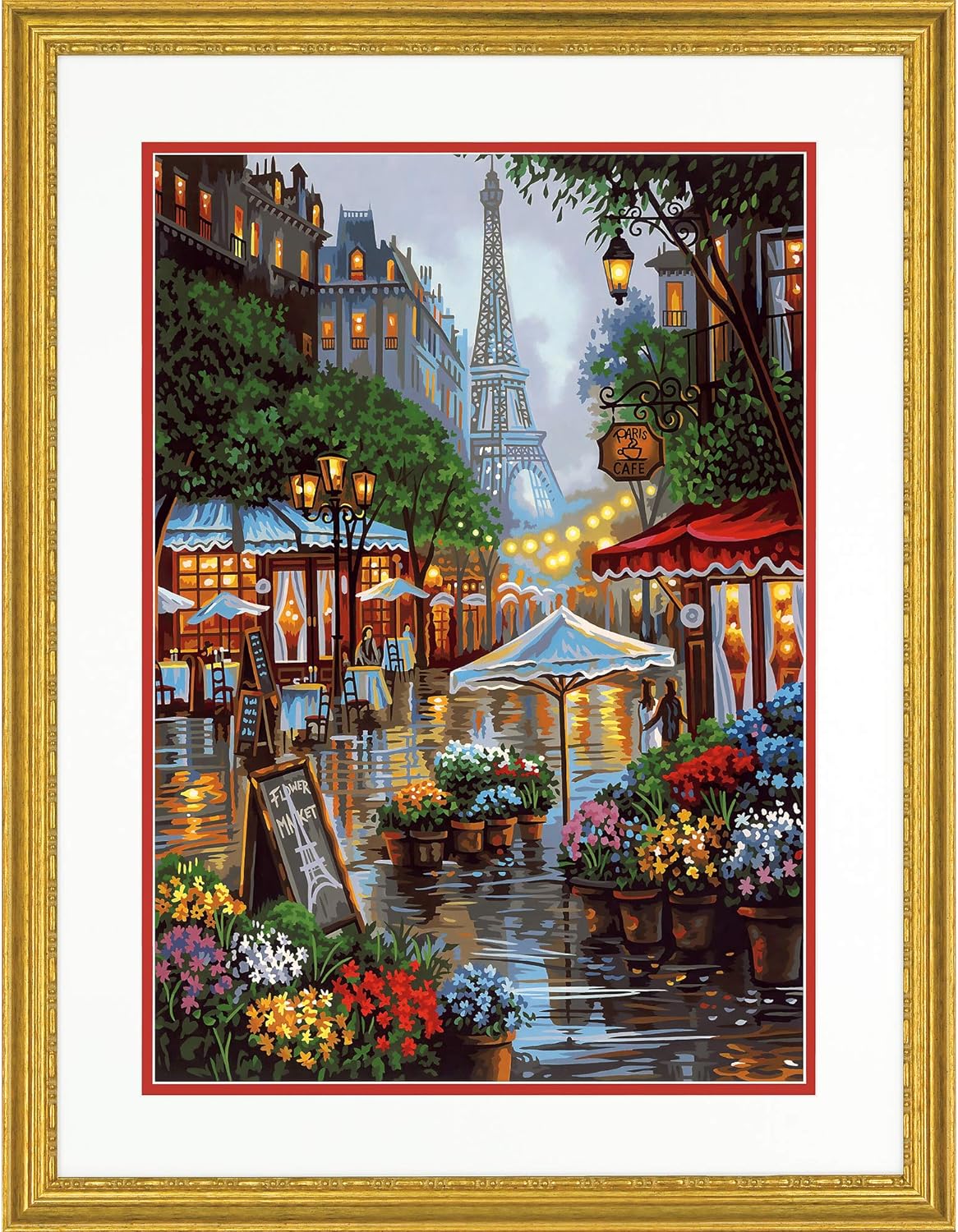 Paint By Number Paris in Springtime 14"x20" DIM91741