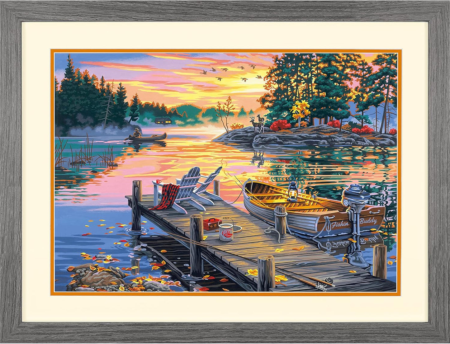 Paint By Number Morning Paradise 20"x14" DIM91795