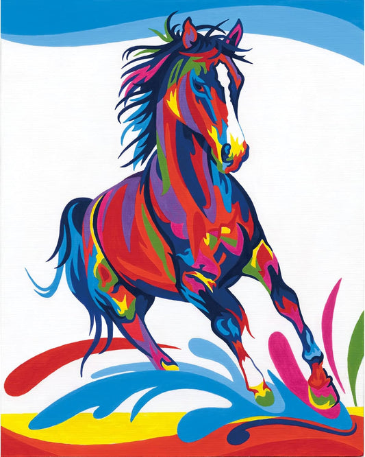 Paint By Number Horse 8"x10" DIM91851 BEGINNER