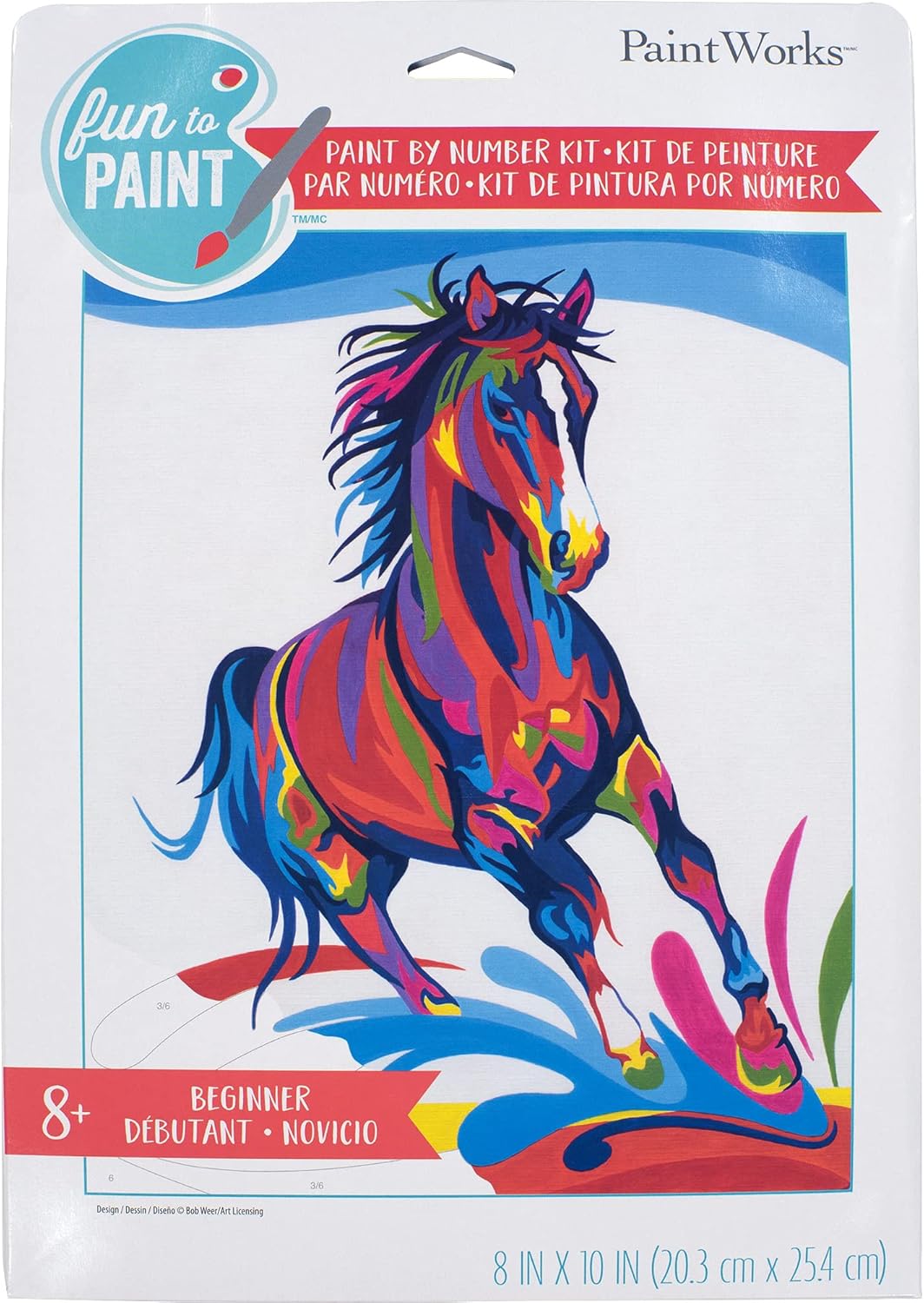 Paint By Number Horse 8"x10" DIM91851 BEGINNER