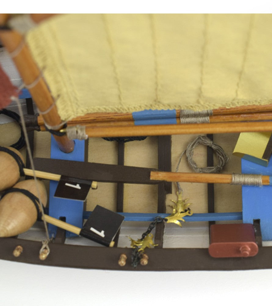 Doris Saint-Malo. 1:20 Wooden Model Fishing Boat Kit (19010)