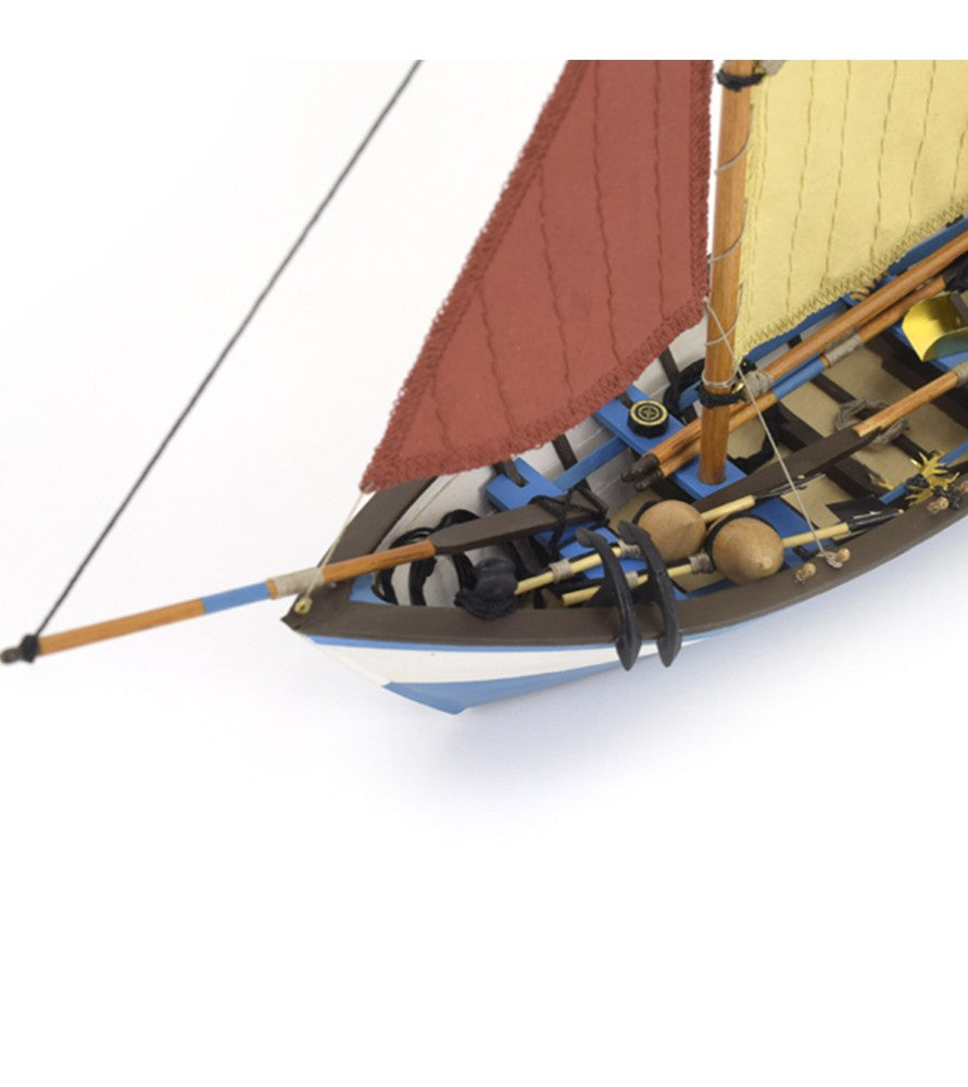 Doris Saint-Malo. 1:20 Wooden Model Fishing Boat Kit (19010)