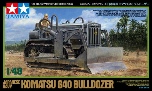 Tamiya Komatsu G40 Bulldozer Japanese Navy 1/48 (32565)