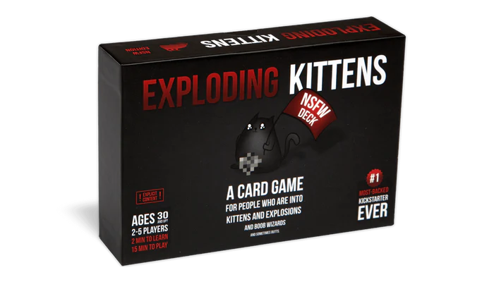 Exploding Kittens NSFW Edition