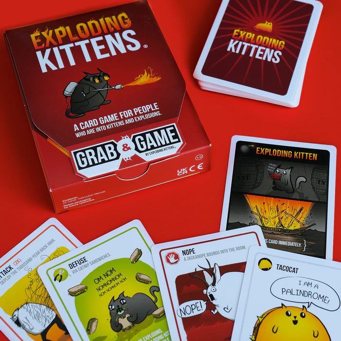 Exploding Kittens Grab & Game