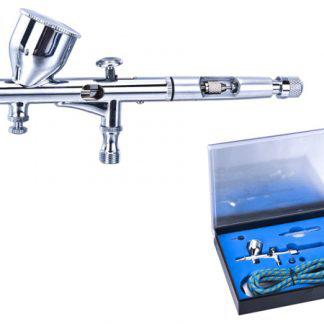 Novizia Hs-80 Dual Action Gravity Feed Airbrush with Hose