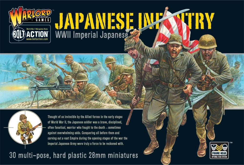 Bolt Action Imperial Japanese Infantry Plastic Box Set 1/56 (WGB-JI-02)