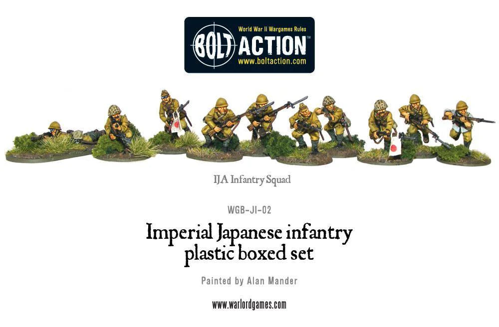 Bolt Action Imperial Japanese Infantry Plastic Box Set 1/56 (WGB-JI-02)