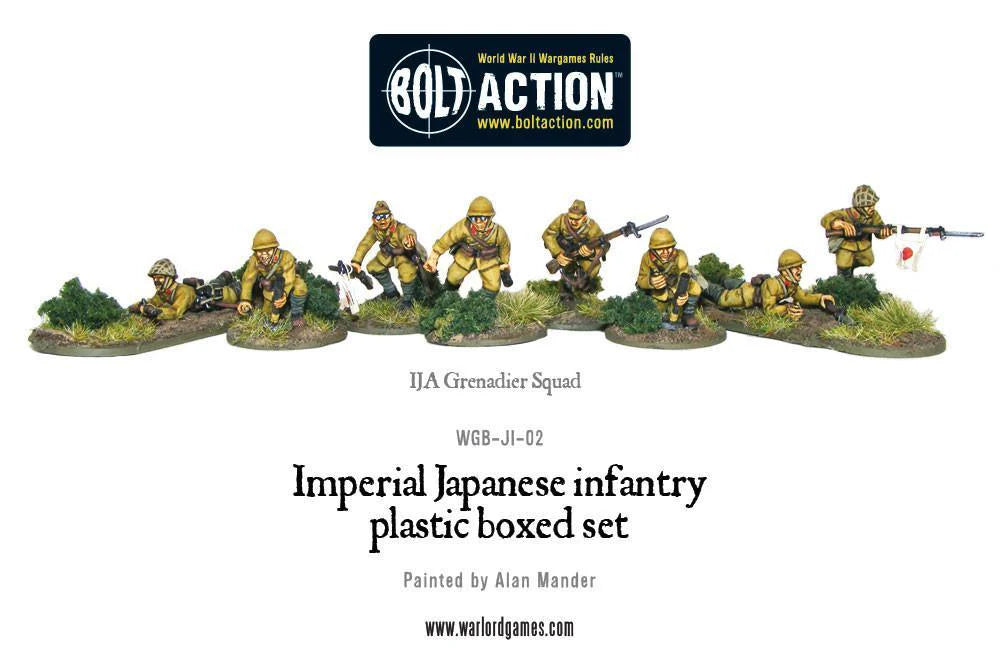 Bolt Action Imperial Japanese Infantry Plastic Box Set 1/56 (WGB-JI-02)