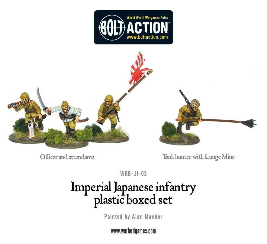 Bolt Action Imperial Japanese Infantry Plastic Box Set 1/56 (WGB-JI-02)