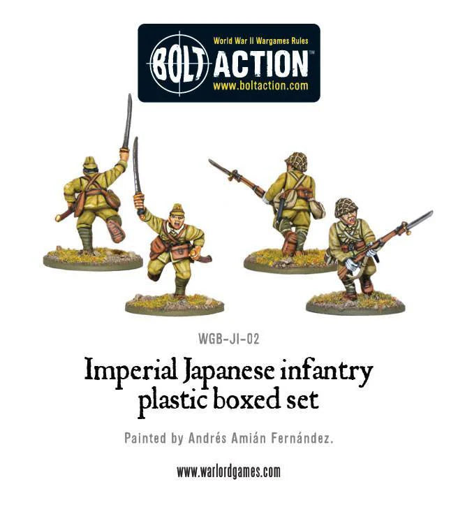 Bolt Action Imperial Japanese Infantry Plastic Box Set 1/56 (WGB-JI-02)