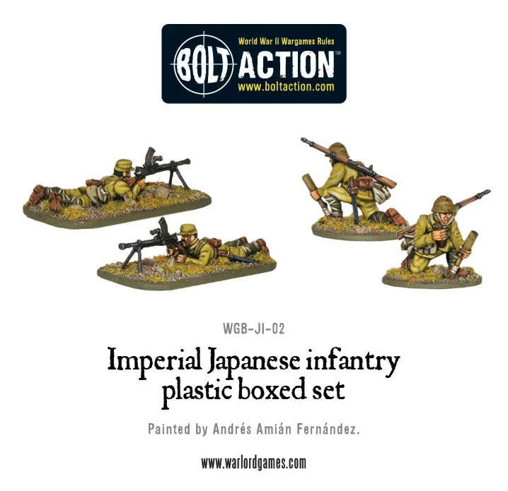 Bolt Action Imperial Japanese Infantry Plastic Box Set 1/56 (WGB-JI-02)