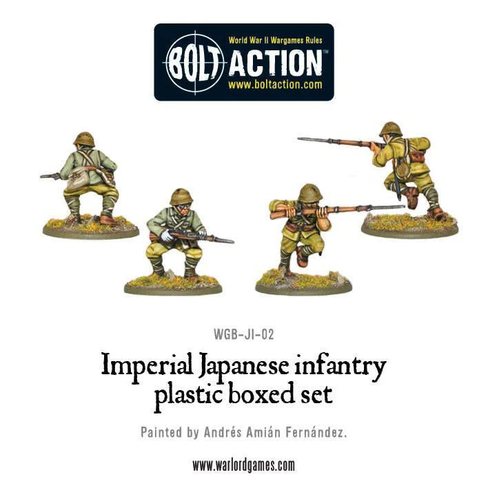 Bolt Action Imperial Japanese Infantry Plastic Box Set 1/56 (WGB-JI-02)