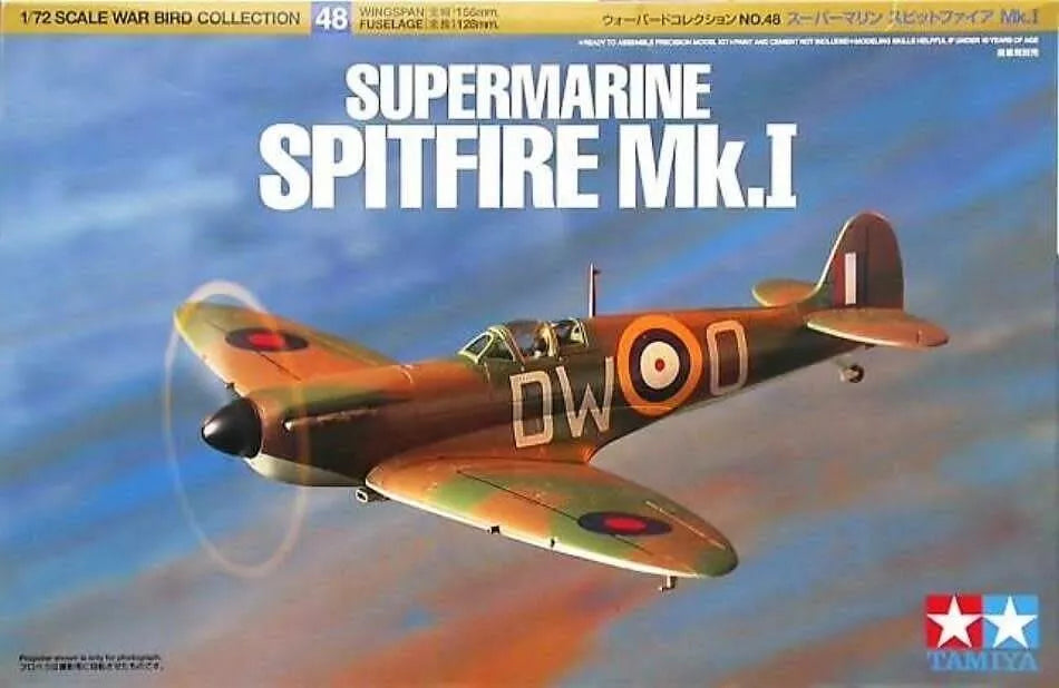 Tamiya Supermarine Spitfire MKI 1/72 (60748)