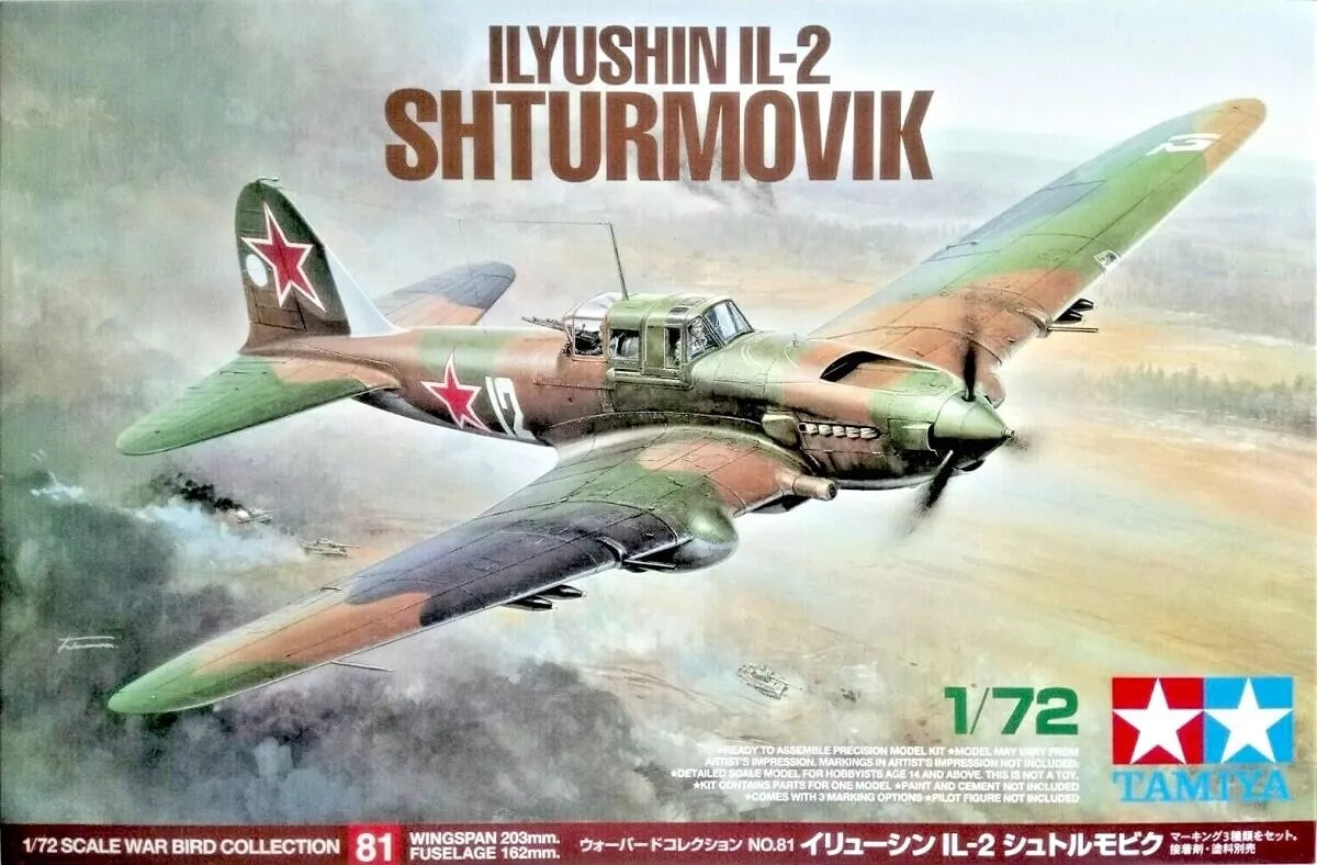 Tamiya Ilyushin Il-2 Shturmovik 1/72 (60781)