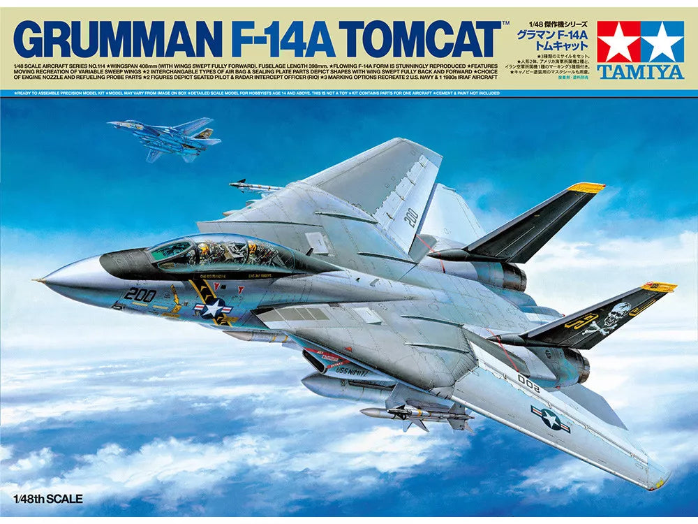 Tamiya Grumman F-14A Tomcat 1/48 (61114)