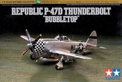 Tamiya P-47D Thunderbolt Bubbletop 1/72 (60770)