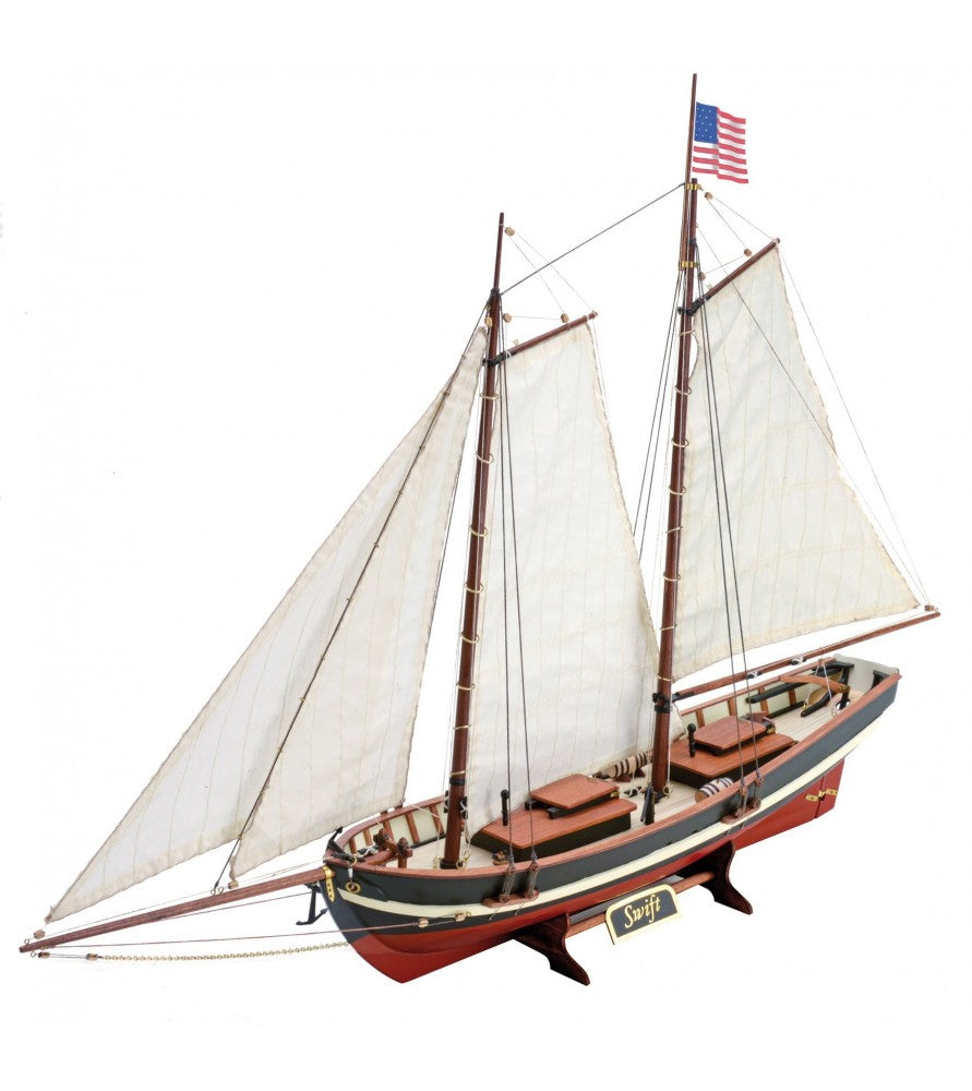 U.S. Pilot Boat Swift. 1:50 Wooden Model Ship Kit (22110)