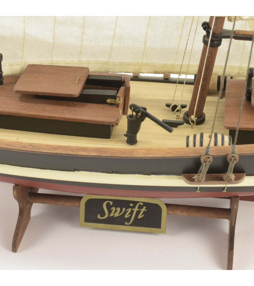 U.S. Pilot Boat Swift. 1:50 Wooden Model Ship Kit (22110)