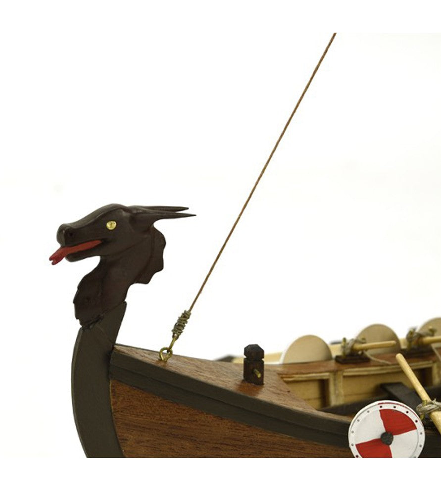 Drakkar Viking. 1:75 Wooden Model Ship Kit (19001)