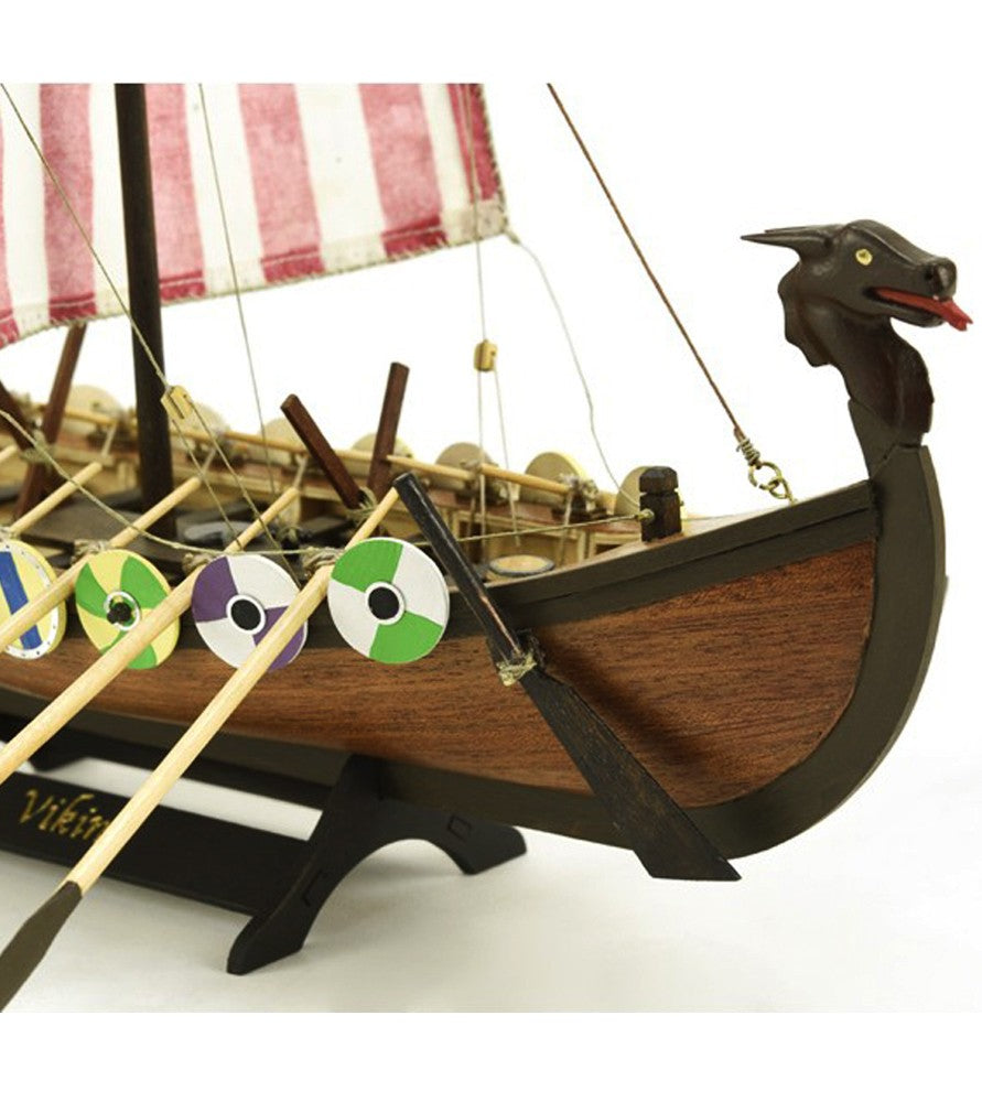 Drakkar Viking. 1:75 Wooden Model Ship Kit (19001)