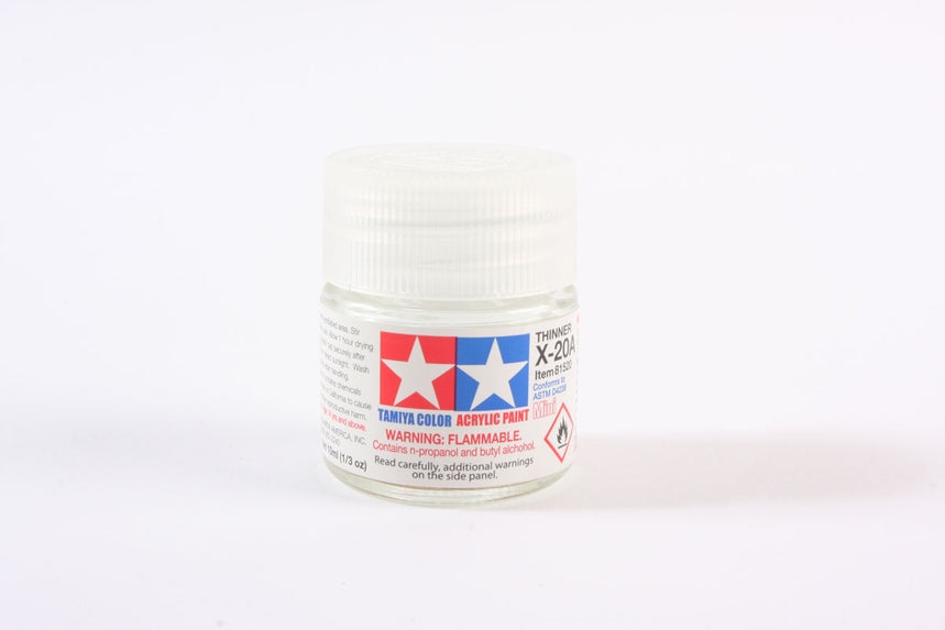 Diluant acrylique Tamiya X20A Flacon de 10 ml TAMX20A