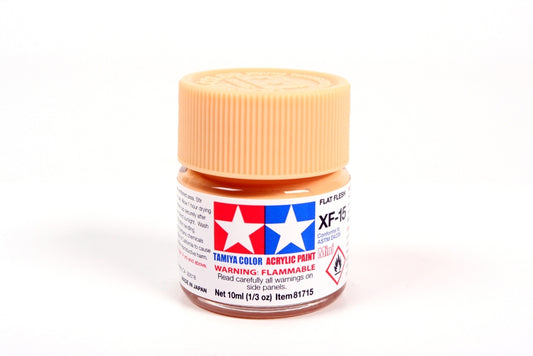 Tamiya XF15 Flat Flesh Acrylic Bottle 10ml TAMXF15