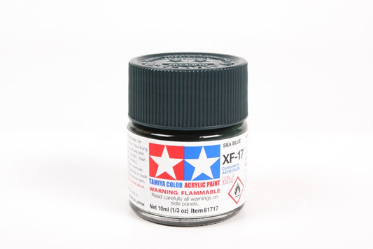 Bouteille acrylique bleu marine Tamiya XF17 10 ml TAMXF17