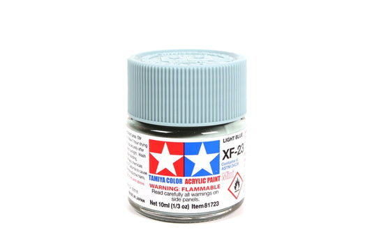 Tamiya XF23 Light Blue Acrylic Bottle 10ml TAMXF23