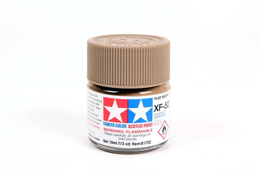 Tamiya XF52 Flat Earth Acrylic Bottle 10ml TAMXF52