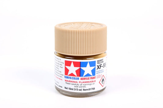 Tamiya XF59 Desert Yellow Acrylic Bottle 10ml TAMXF59