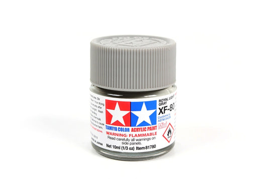 Bouteille acrylique Tamiya XF80 British Navy Grey 10 ml TAMXF80